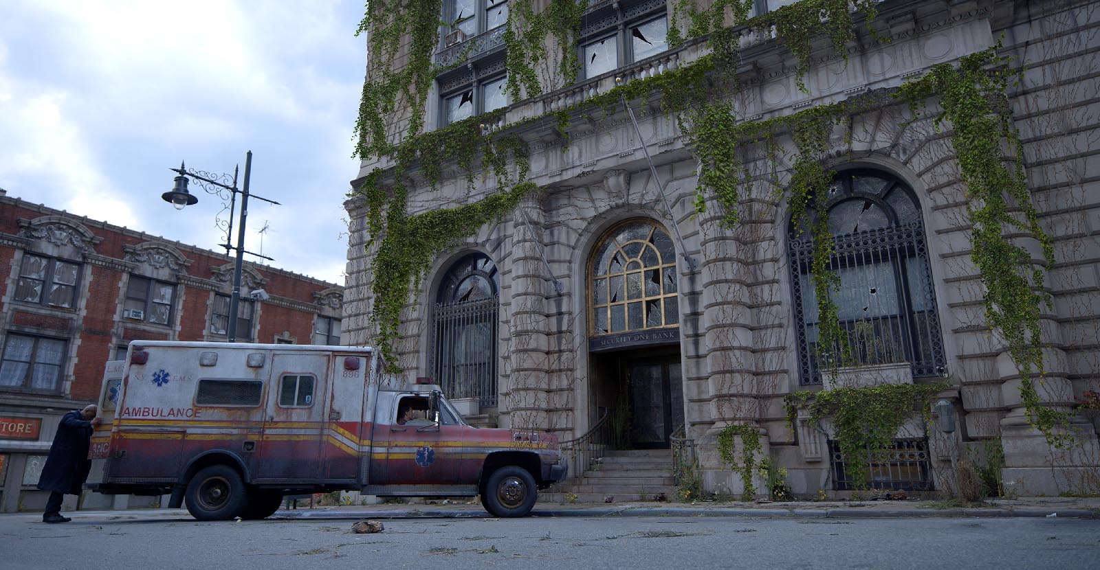 The Walking Dead: Dead City matte painting
